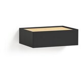 Teulat Crni viseći noćni ormarić s pločom stola u dekoru hrasta Arista – | shoptok.hr