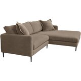 P & B KOTNA SEDEŽNA GARNITURA, rebrasti žamet rjava | Shoptok.si