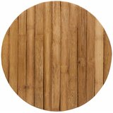  Vrtna stolica Svijetlosmeđa Ø 38 x 42 cm Bambus | shoptok.hr