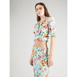 Guess Bluza 'ADELE' rumena / smaragd / rosé / rdeča | Shoptok.si