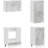  Kuhinjska jedinica LYON 8 kom. Betonska siva Konstruirano drvo | shoptok.hr