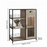 Hanah home Višenamenska polica Nova Atlantic Pine | Eponuda.com