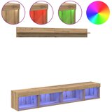  Set zidnog ormarića za TV Zidne 5 pcs Umjetnički hrast | shoptok.hr