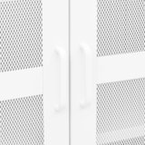  Industrijski sanduk za pohranu bijeli 70 x 40 x 115 cm metalni | Eponuda.ba
