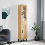  Visoka komoda hrasta sonome 34 5x34x180cm od konstruiranog drva | shoptok.hr