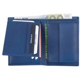 HJP plava Novčanik kožni muški 85055 9x11,5x3 sa nizom linija po sredini uspravni ( 16NMH85055UE ) Cene