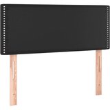  Box spring postelja z vzmetnico LED črna 90x200 cm umetno usnje, (20724075) | Shoptok.si