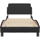  Okvir za krevet Dover crni 90x190 cm od umjetne kože | Eponuda.com