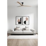 Faro 34282 - Plafonski ventilator KLIM L, borovina/crna, prečnik 150 cm, sa daljinskim upravljačem | Eponuda.com
