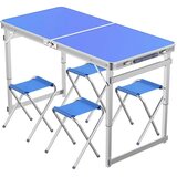 Smania CampMate™ sklopivi aluminijumski kamping sto sa 4 stolice | Eponuda.com