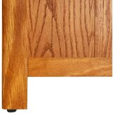  Knjižna omara 6-nadstropna 80x22,5x180 cm trdna hrastovina | Shoptok.si