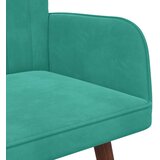 SOFA za dvije osobe Tirkizna 115 x 61 x 87 cm Baršun | shoptok.hr
