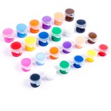  Plastični lončki za barvo 6 x 6 kosov - različne prostornine | Shoptok.si