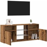 TV ormarić LED boja drva 120x30x50 cm konstruirano drvo | shoptok.hr