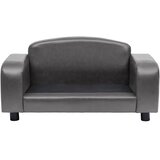 SOFA za pse siva 80 x 50 x 40 cm od umjetne kože | shoptok.hr
