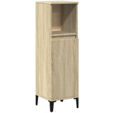 Furnova Kopalniška omarica sonoma hrast 30x30x100 cm inženirski les, (21947344) | Shoptok.si