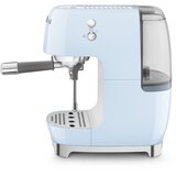 Smeg ECF03PBEU aparat za espresso u stil pastelno plavoj boji, retro iz 50-ih | shoptok.hr