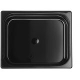 Hendi črna polikarbonatna posoda gn 1/2 višina 100 mm - 862421, (21383843) | Shoptok.si