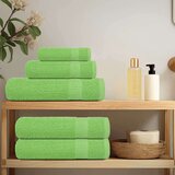 Brisače za savno 4 kos zelena 80x200 cm 360 gsm 100% bombaž, (21822714) | Shoptok.si