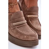 Boto Half-Boots On Heel With Decoration Beige Gelanor | Shoptok.si