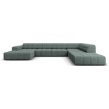 Cosmopolitan Design Tirkizna kutna garnitura (s desnim kutom/u obliku slova "U") Chicago – | shoptok.hr