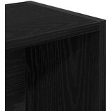  Regal za knjige crni hrasta 31x24x102 cm od konstruiranog drva | shoptok.hr