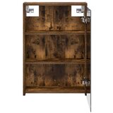  Kopalniška ogledalna omara Dimljeni oreh 43 x 16 x 62.5 cm, (5000233038) | Shoptok.si