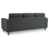 Scandic Antracitno siva sedežna garnitura 217 cm Focus – | Shoptok.si