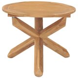  Vrtni blagovaonski stol Ø 90 x 75 cm od masivne tikovine | Eponuda.com