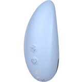 Vibeconnect punjivi vodootporni stimulator klitorisa (plavi) | shoptok.hr