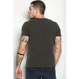 Dewberry T9569 BICYCLE COLLAR MEN'S T-SHIRT-KHAKI | Shoptok.si