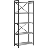  Polica Sivi hrast sonoma 60 x 30 x 155 cm Konstruirano drvo | Eponuda.com