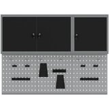  Set ormara za alate 5 kom. Crna Čelik s prahom premazan | shoptok.hr