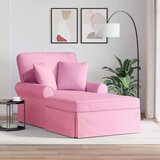  Ležaljka s suknjom Ružičasta 91 x 157 x 91 cm tkanina | shoptok.hr