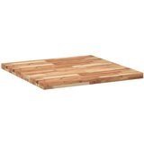 Stolna ploča četvrtasta 80x80x4 cm od masivnog drva bagrema | shoptok.hr
