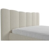 MID.YOU OBLAZINJENA POSTELJA 160 cm x 200 cm , les, tekstil, leseni material naravne barve | Shoptok.si