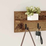 Vješalica za kapute na zidu Zidne Staro drvo 60 x 10,5 x 18 cm | shoptok.hr