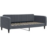 vidaXL Dnevni krevet na razvlačenje i ladice tamnosivi 100 x 200 cm | shoptok.hr
