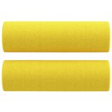  3-dijelni set sofa s jastucima svjetložuti od tkanine | shoptok.hr