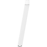  Noge za jedilno mizo v obliki črke U, 2 kosa, bele, 90 x (72-73) cm, jeklo, (22123959) | Shoptok.si