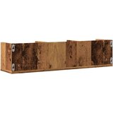 vidaXL CD zidna polica staro drvo 75x18x18 cm konstruirano drvo | shoptok.hr