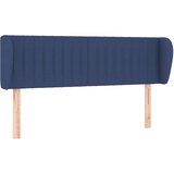  Uzglavlje s ušima plavo 147x23x78/88 cm od tkanine | shoptok.hr