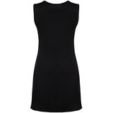 Trendyol Curve Black Crew Neck Sleeveless Knitted Dress | Shoptok.si