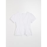 Sinsay Košulja-bluza s pamukom i dodatkom viskoze | shoptok.hr