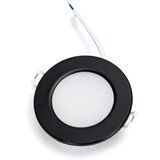  Brilagi - LED kupaonsko ugradno svetlo LED/4,8W/230V 3000K crno IP65 | Eponuda.com