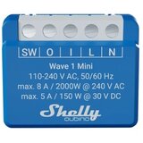 Shelly Qubino Wave 1 Mini LR Smart switch Z-Wave Blue | shoptok.hr