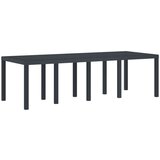  9-delni vrtni jedilni set z blazinami črnega poli ratana, (22089733) | Shoptok.si