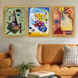 Wallity Set uramljenih slika 3AC_UN14832, 3 Dela | ePonuda.com