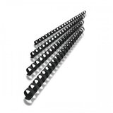 Klipko spirala za vezavo KLSB16 PVC 16 mm, črne, 100 kos | Shoptok.si