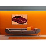 Ručno slikane slike na platnu pop art porsche 911 (umetnicke)